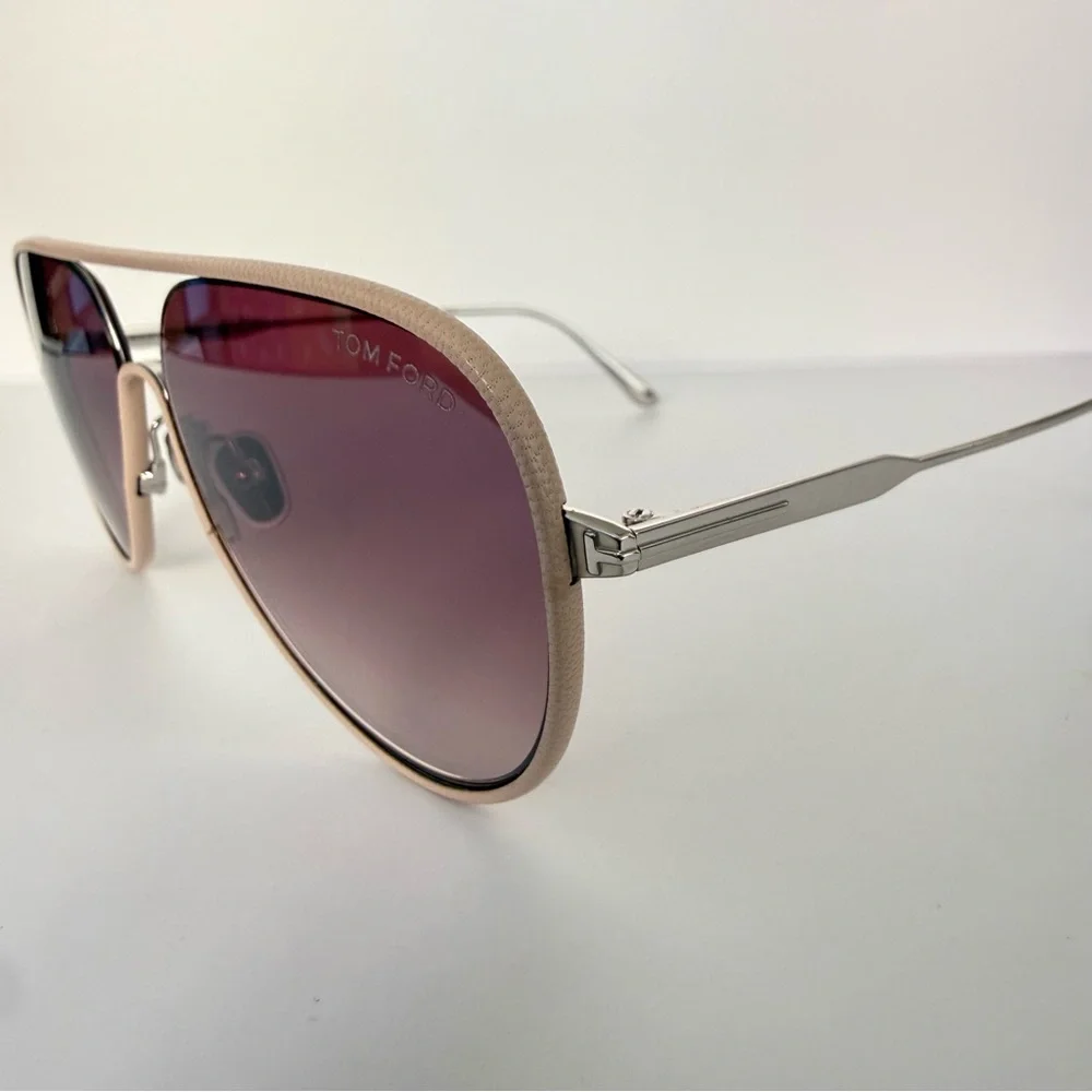 NEW!!! Tom Ford Jessie 02 TF1016 18Z aviator unisex sunglasses Authentic